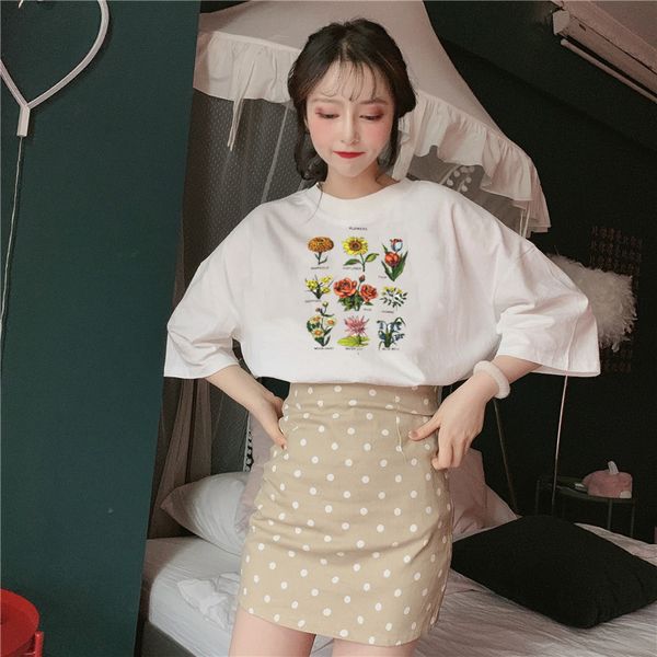2019 лето новый футболка с цветами печати pattern футболка мужская и женская повседневная рубашка с короткими рукавами фитнес-тройники mc114, White
2019 лето новый футболка с цветами печати pattern футболка мужская и женская повседневная рубашка с короткими рукавами фитнес-тройники mc114, White