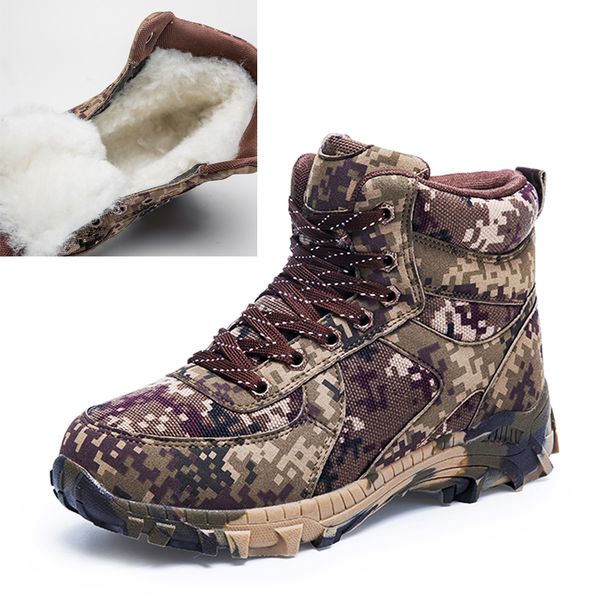 men boots new camouflage snow boots for men thick plush waterproof slip-resistant winter shoes 2019 winter adult, Black
men boots new camouflage snow boots for men thick plush waterproof slip-resistant winter shoes 2019 winter adult, Black