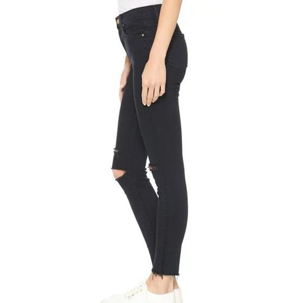 разорванный slim fit женщин карман брюк hole черные джинсы упругие midi талия повседневные брюки женский pantalon mujer, Blue
разорванный slim fit женщин карман брюк hole черные джинсы упругие midi талия повседневные брюки женский pantalon mujer, Blue