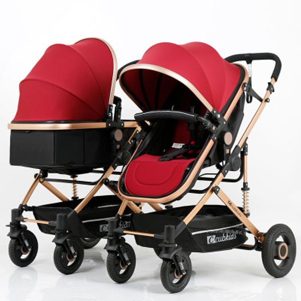 detachable twin baby stroller can sit reclining shock folding cart high landscape stroller four wheel baby stroller baby basket
detachable twin baby stroller can sit reclining shock folding cart high landscape stroller four wheel baby stroller baby basket
