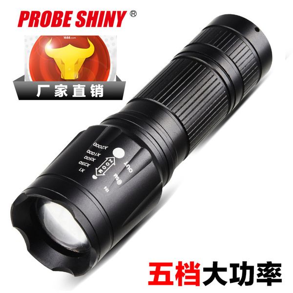 explore light t6 outdoors light long s charge led high-power flashlight five flexible zoom light flashlight
explore light t6 outdoors light long s charge led high-power flashlight five flexible zoom light flashlight