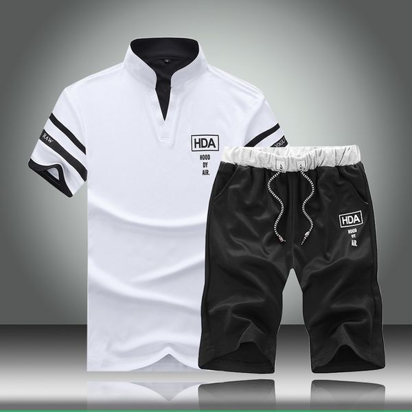 2020 summer mens tracksuit sets men brand short sleeve casual slim fit sportsman t shirts + shorts letter printed sport suit, Gray
2020 summer mens tracksuit sets men brand short sleeve casual slim fit sportsman t shirts + shorts letter printed sport suit, Gray
