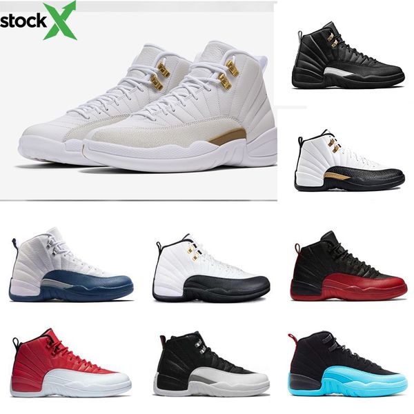 wholesale new classic 12 basketball shoes sneaker flu game blue suede gym red master taxi wolf grey playoffs wool fashion mens shoe, Black
wholesale new classic 12 basketball shoes sneaker flu game blue suede gym red master taxi wolf grey playoffs wool fashion mens shoe, Black