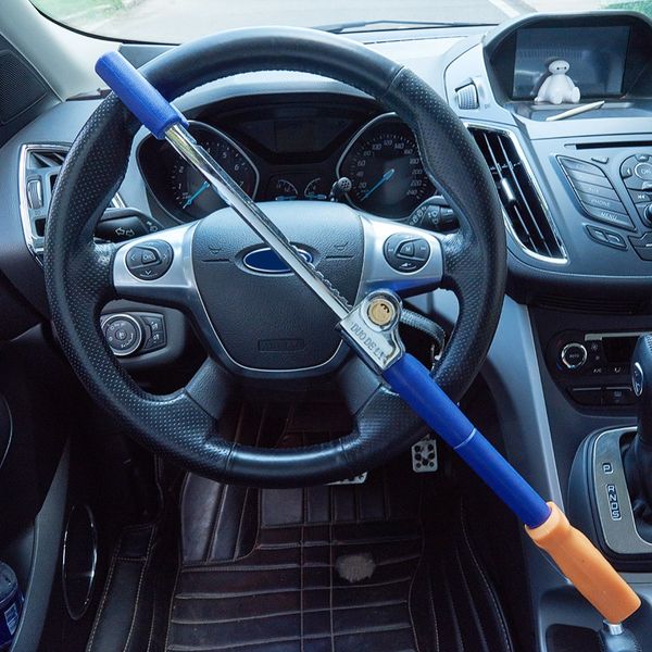 universal double protection high security stainless steel steering wheel lock heavy duty extendable hook car steering wheel lock
universal double protection high security stainless steel steering wheel lock heavy duty extendable hook car steering wheel lock