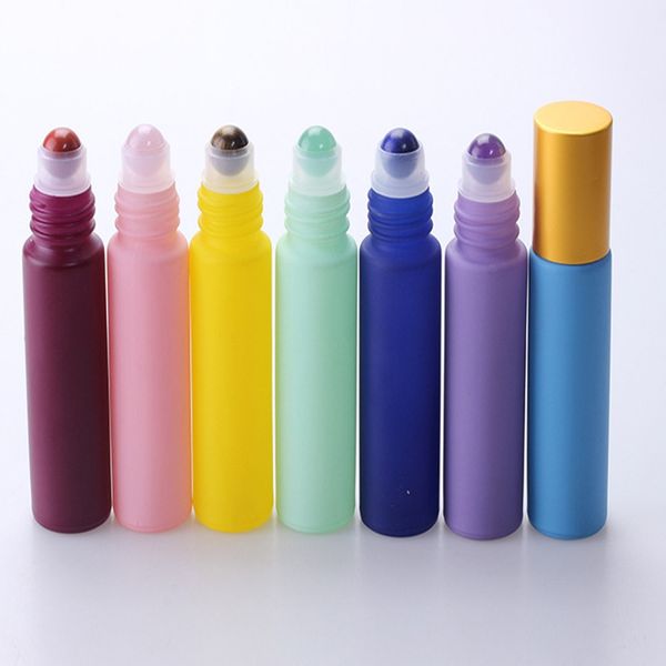 10pcs/lot metal & gemstone roller bottle 10ml glass oil bottles empty essential oil roll on roller ball bottle
10pcs/lot metal & gemstone roller bottle 10ml glass oil bottles empty essential oil roll on roller ball bottle