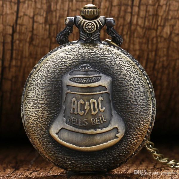 2018 Горячий Прохладный Ретро Часы для Мужчин Женщин Бронзовый AC DC Ад Белл Pattern Квар
2018 Горячий Прохладный Ретро Часы для Мужчин Женщин Бронзовый AC DC Ад Белл Pattern Квар