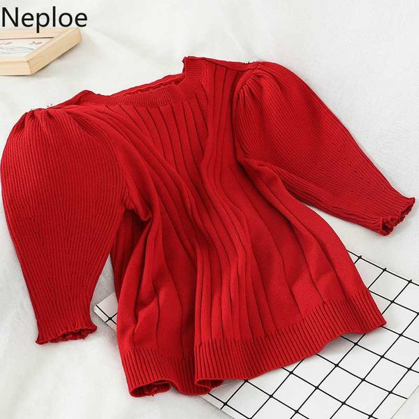 neploe o neck slim fit pit knit pullover sweater women solid pullover puff long sleeve pull femme spring bottom sueter 49282, White;black
neploe o neck slim fit pit knit pullover sweater women solid pullover puff long sleeve pull femme spring bottom sueter 49282, White;black