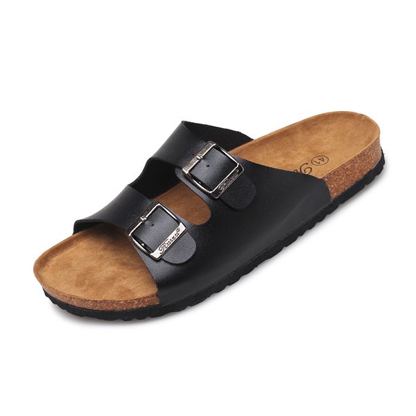men & women cork fashion sandals 2020 casual summer beach gladiator buckle two straps shoe flat slippers dropshipping, Black
men & women cork fashion sandals 2020 casual summer beach gladiator buckle two straps shoe flat slippers dropshipping, Black