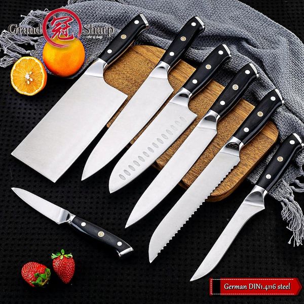 chef knife set germany 1 .4116 high carbon steel santoku boning cleaver home cooking tools japanese kitchen knives christmas gift
chef knife set germany 1 .4116 high carbon steel santoku boning cleaver home cooking tools japanese kitchen knives christmas gift