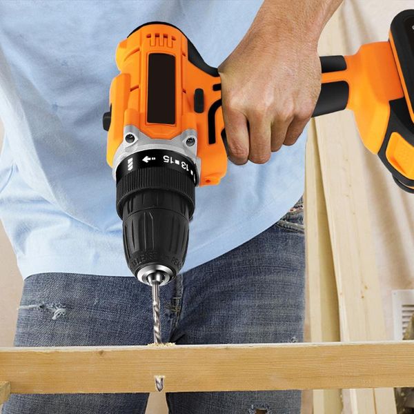 21v cordless drill electric screwdriver wireless power driver with battery kit furadeira woodworking tools home garden
21v cordless drill electric screwdriver wireless power driver with battery kit furadeira woodworking tools home garden