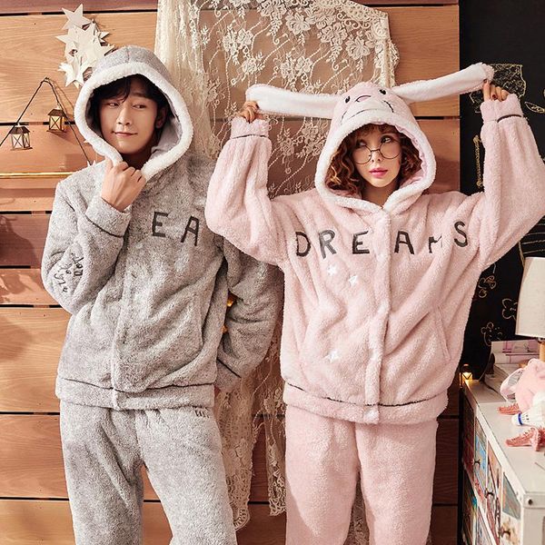 j&q new arrival couple matching pajamas flannel hooded cute style pijamas suits lover pyjamas warm fashion lingerie sleepwear, Blue;gray
j&q new arrival couple matching pajamas flannel hooded cute style pijamas suits lover pyjamas warm fashion lingerie sleepwear, Blue;gray