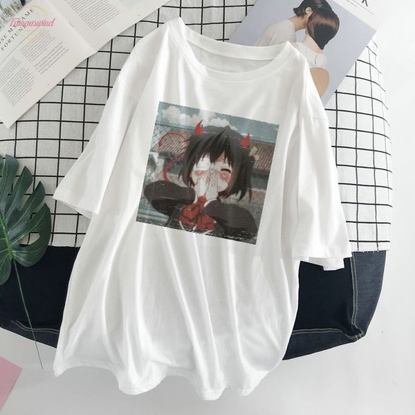 japanese new casual fashion plus size o neck short sleeve female cartoon harajuku tees funny cute ulzzang t shirt, White
japanese new casual fashion plus size o neck short sleeve female cartoon harajuku tees funny cute ulzzang t shirt, White