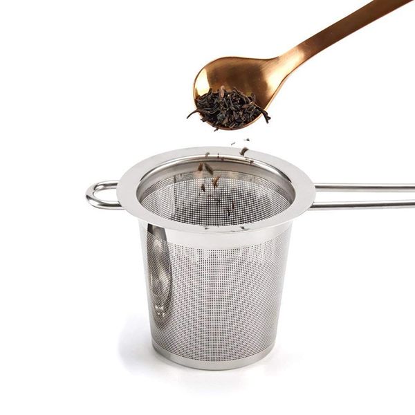ss304 tea infuser stainless steel loose leaf tea strainer basket folding handle teapot flower herbal filter big
ss304 tea infuser stainless steel loose leaf tea strainer basket folding handle teapot flower herbal filter big
