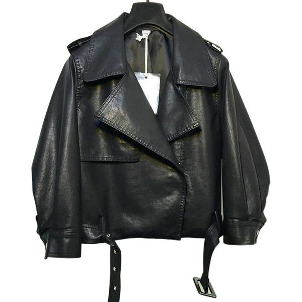 new woman coats spring and winter 2019 harajuku coat streetwear jackets clothes plus size solid color womens faux leather, Black
new woman coats spring and winter 2019 harajuku coat streetwear jackets clothes plus size solid color womens faux leather, Black