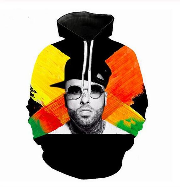 new fashion cool sweatshirt hoodies men women 3d print popular dj singer nicky jam rapper x fashion style streetwear long sleeve clothes, Black
new fashion cool sweatshirt hoodies men women 3d print popular dj singer nicky jam rapper x fashion style streetwear long sleeve clothes, Black