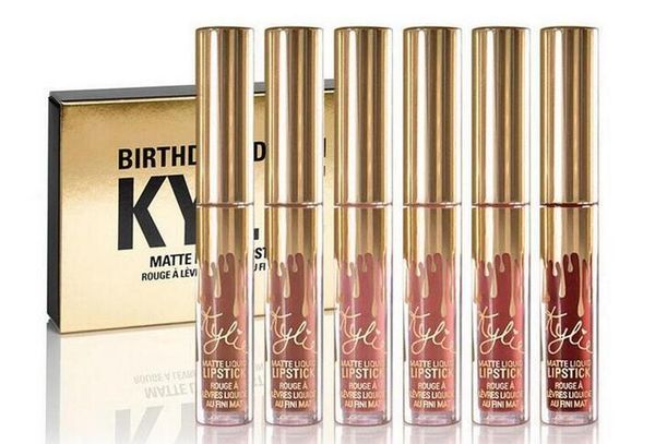 four paragraph 6pcs/lot matte lipsticks does not faded beauty glazed liquid lip gloss moisturizer birthday edition lipstick lip makeup
four paragraph 6pcs/lot matte lipsticks does not faded beauty glazed liquid lip gloss moisturizer birthday edition lipstick lip makeup
