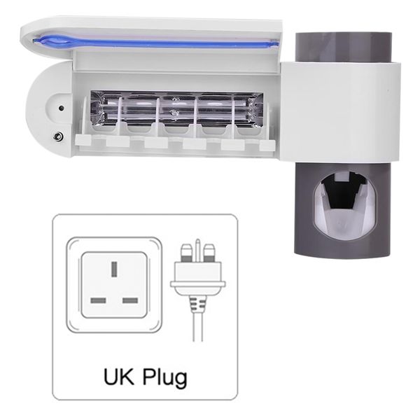 2 in 1 uv sterilization toothbrush rack toothpaste squeezers smart toothbrush holder electric punch wall bathroom set
2 in 1 uv sterilization toothbrush rack toothpaste squeezers smart toothbrush holder electric punch wall bathroom set