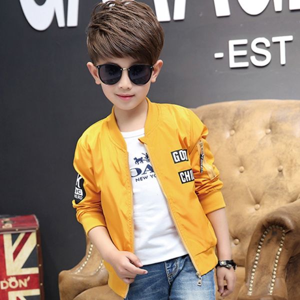 autumn new children's jacket boys autumn zipper handsome sun protection casual round neck long sleeve blue yellow solid color, Blue;gray
autumn new children's jacket boys autumn zipper handsome sun protection casual round neck long sleeve blue yellow solid color, Blue;gray