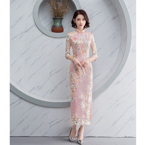 luxury women party dress china style elegant banquet long qipao oriental female wedding slim prom cheongsam gowns vestido s-4xl, Red
luxury women party dress china style elegant banquet long qipao oriental female wedding slim prom cheongsam gowns vestido s-4xl, Red