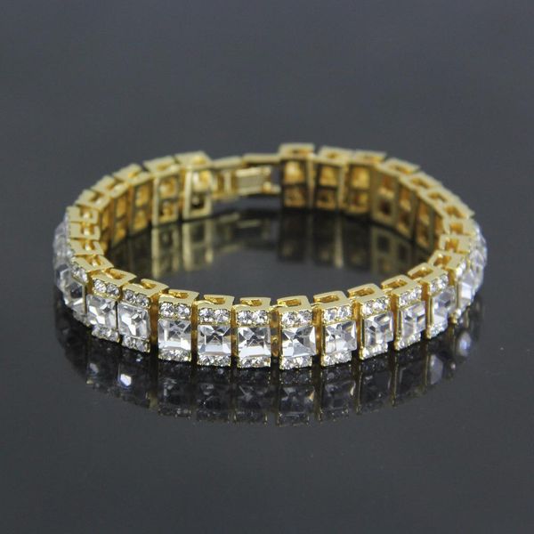 new fashion luxury designer bling diamond tennis mens gold chain bracelets hip hop rapper bracelet jewelry christmas gifts for men for sale, Black
new fashion luxury designer bling diamond tennis mens gold chain bracelets hip hop rapper bracelet jewelry christmas gifts for men for sale, Black