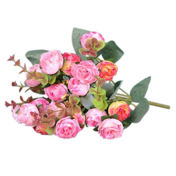 1pcs artificial rose bouquet silk cloth fake flowers wedding party home decoration dried flowers
1pcs artificial rose bouquet silk cloth fake flowers wedding party home decoration dried flowers