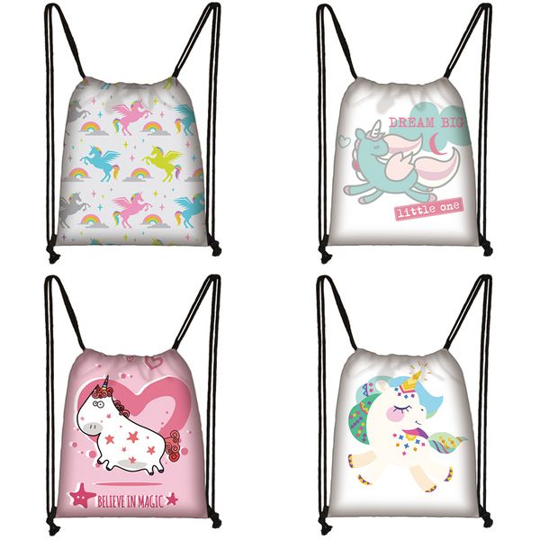 unicorn print drawstring bag women travel bag teenager school brown girl and boy backpack fashion female storage bags to362 
unicorn print drawstring bag women travel bag teenager school brown girl and boy backpack fashion female storage bags to362