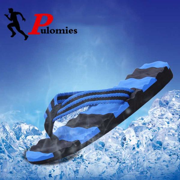 pulomies summer men slippers flip flops quick dry slippers soft eva male street beach massage casual flip-flops, Black
pulomies summer men slippers flip flops quick dry slippers soft eva male street beach massage casual flip-flops, Black