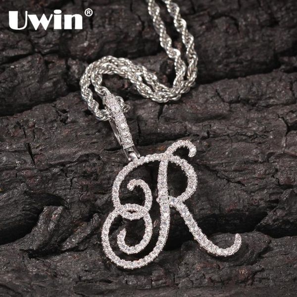 uwin custom name necklace a-z cursive letters pendant personalized hip hop cubic zircon charm jewelry silver gold
uwin custom name necklace a-z cursive letters pendant personalized hip hop cubic zircon charm jewelry silver gold