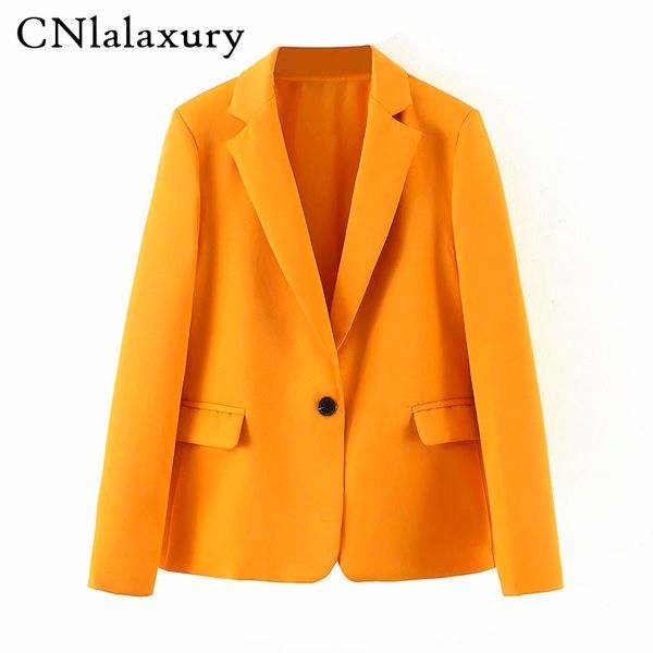 vintage yellow pockets office lady blazer coat women 2020 notched collar long sleeve outerwear casual suit jacket chaqueta mujer, White;black
vintage yellow pockets office lady blazer coat women 2020 notched collar long sleeve outerwear casual suit jacket chaqueta mujer, White;black