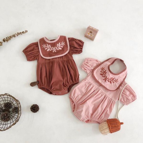 2020 new baby girls romper with bib fashion summer cotton babys jumpsuit 6-24 month hv325, Blue
2020 new baby girls romper with bib fashion summer cotton babys jumpsuit 6-24 month hv325, Blue