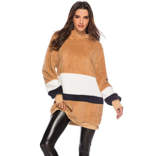 feitong long sweatshirt women hoodie women casual long sleeve patchwork hoodie warm sweatshirts loose top, Black
feitong long sweatshirt women hoodie women casual long sleeve patchwork hoodie warm sweatshirts loose top, Black