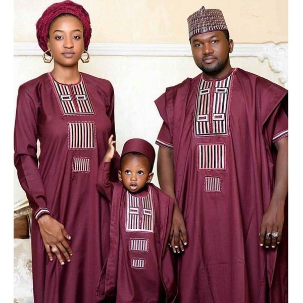 2019 african family set parent kid red set pant 3 pieces father mother boy dashiki couple bazin riche suits clothes
2019 african family set parent kid red set pant 3 pieces father mother boy dashiki couple bazin riche suits clothes