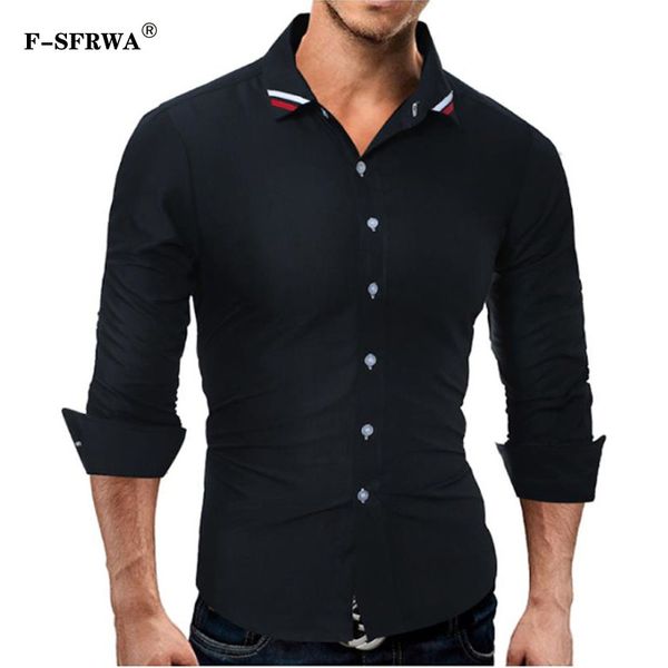 2019 fashion brand male shirt long-sleeves quality cotton solid color business casual mens dress shirts slim men shirt 3xl, White;black
2019 fashion brand male shirt long-sleeves quality cotton solid color business casual mens dress shirts slim men shirt 3xl, White;black
