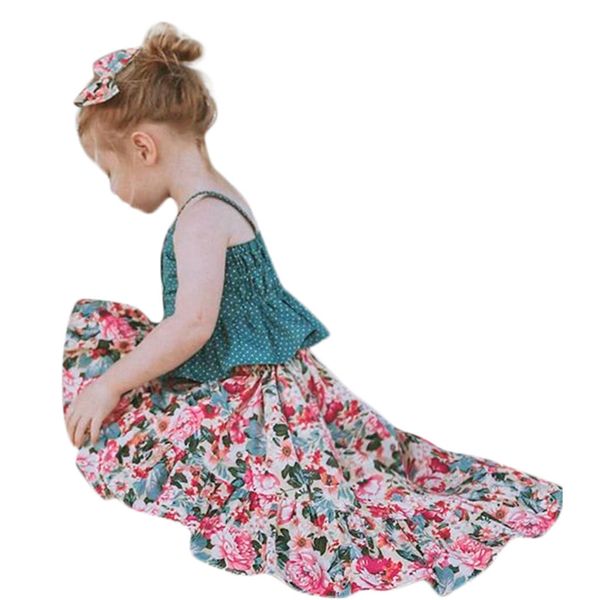 arloneet 2019 new summer babys dress toddler baby girls sleeveless dot straps shirt floral skirt clothes sets z0207, Red;yellow
arloneet 2019 new summer babys dress toddler baby girls sleeveless dot straps shirt floral skirt clothes sets z0207, Red;yellow