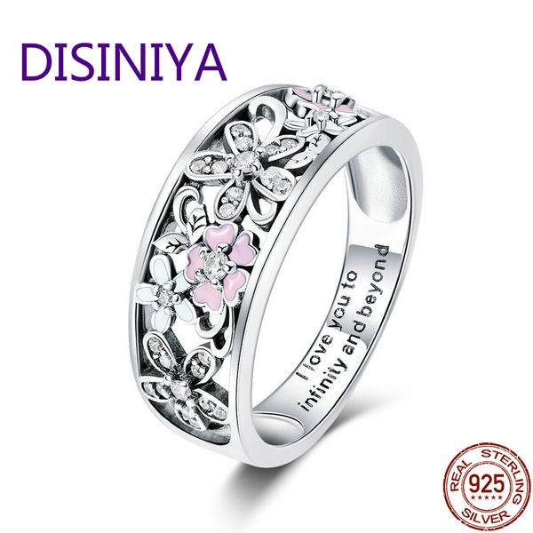 925 sterling silver daisy flower & infinity love pave finger rings for women wedding engagement jewelry scr390, Slivery;golden
925 sterling silver daisy flower & infinity love pave finger rings for women wedding engagement jewelry scr390, Slivery;golden