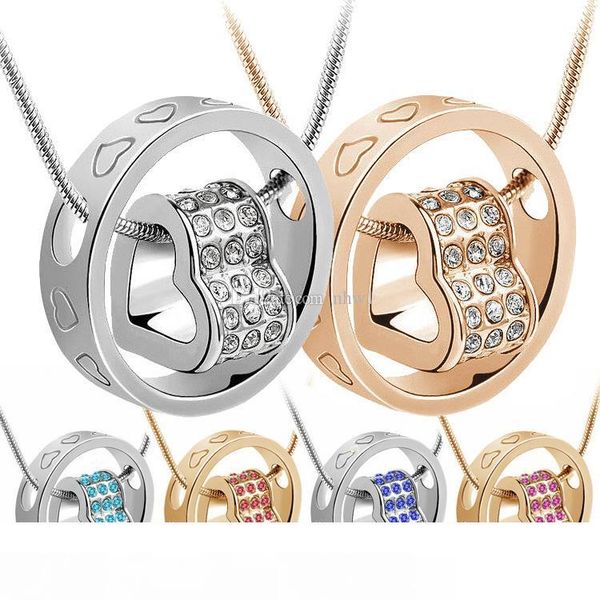 женская мода кристалл цепи горный хрусталь подарок любовь сердце кулон ожерелье серебро золотое кольцо ожерелья для жены дочери, Silver
женская мода кристалл цепи горный хрусталь подарок любовь сердце кулон ожерелье серебро золотое кольцо ожерелья для жены дочери, Silver