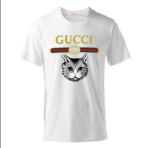summer men's fashion t-shirt for 2020 summer cotton t-shirt embroidered cat head t-shirt, White
summer men's fashion t-shirt for 2020 summer cotton t-shirt embroidered cat head t-shirt, White