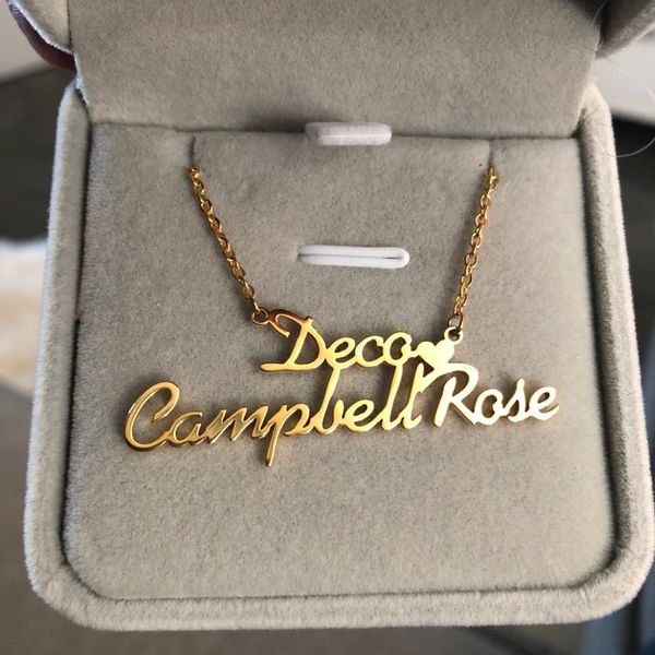 personalized small heart cursive name necklaces mom and baby nameplate jewelry stainless steel custom letter couple necklace bff, Silver
personalized small heart cursive name necklaces mom and baby nameplate jewelry stainless steel custom letter couple necklace bff, Silver