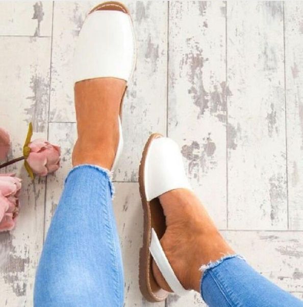 women plus size 34-44 shoes woman peep toe flat back strap 2018 summer sandals low heels zapatos mujer mx200407, Black
women plus size 34-44 shoes woman peep toe flat back strap 2018 summer sandals low heels zapatos mujer mx200407, Black