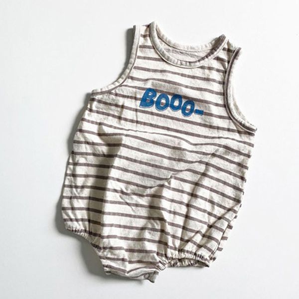 2020 new summer sleeveless stripe casual romper baby girls boys clothes newborn baby cotton jumpsuit korean japan style, Blue
2020 new summer sleeveless stripe casual romper baby girls boys clothes newborn baby cotton jumpsuit korean japan style, Blue