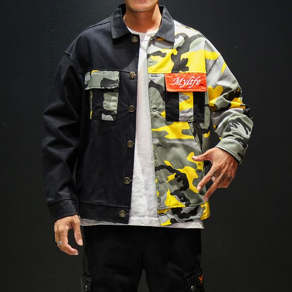 fashion streetwear windbreaker jacket mens hip hop jackets and coats 2019 korean style cargo jacket harajuku japanese streetwear, Black;brown 
fashion streetwear windbreaker jacket mens hip hop jackets and coats 2019 korean style cargo jacket harajuku japanese streetwear, Black;brown