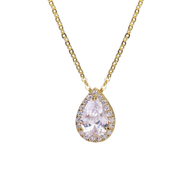 bettyue brand fashion charm cubic zircon water drop shape three colors jewelry necklace for women personality party wedding gift, Silver
bettyue brand fashion charm cubic zircon water drop shape three colors jewelry necklace for women personality party wedding gift, Silver
