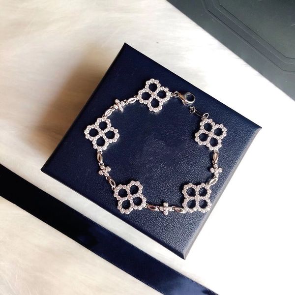 designer bracelet hollow four-leaf clover five flower bracelet s925 sterling silver thick gold plating fine jewelry, Black
designer bracelet hollow four-leaf clover five flower bracelet s925 sterling silver thick gold plating fine jewelry, Black