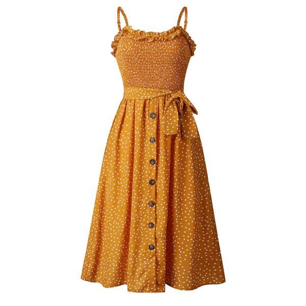 polka dot ruffle neck money printed mid calf button bodycon dresses holiday fashion casual skirt night party clothing, White;black
polka dot ruffle neck money printed mid calf button bodycon dresses holiday fashion casual skirt night party clothing, White;black