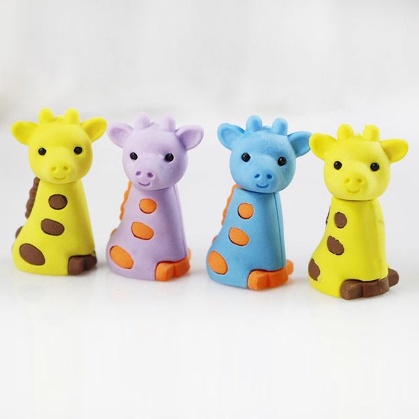 giraffe eraser cartoon removable rubber eraser stationery school supplies papelaria kids penil eraser toy gift color random
giraffe eraser cartoon removable rubber eraser stationery school supplies papelaria kids penil eraser toy gift color random