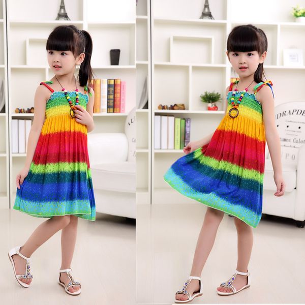 2020 summer girls rainbow beach dress princess dresses for teen girls linen clothes 3 6 9 12 year with necklace gift, Red;yellow
2020 summer girls rainbow beach dress princess dresses for teen girls linen clothes 3 6 9 12 year with necklace gift, Red;yellow
