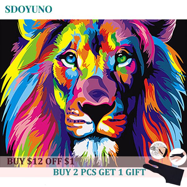 sdoyuno 60x75cm frame diy painting by numbers kits colorful lions animals hand painted oil paint by numbers for home decor art
sdoyuno 60x75cm frame diy painting by numbers kits colorful lions animals hand painted oil paint by numbers for home decor art
