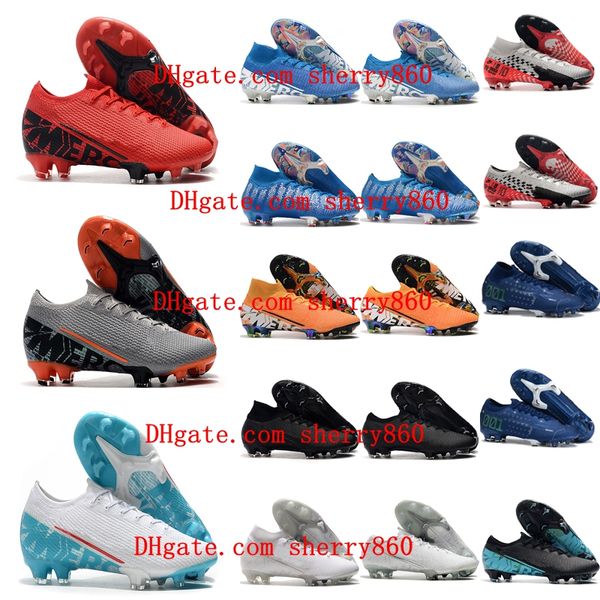 

2019 мужских футбола Бутсы Superfly 7 Elite SE FG CR7 Неймар бутсы Mercurial Пара 13 SCARPE Calcio Скобы-де-бутс