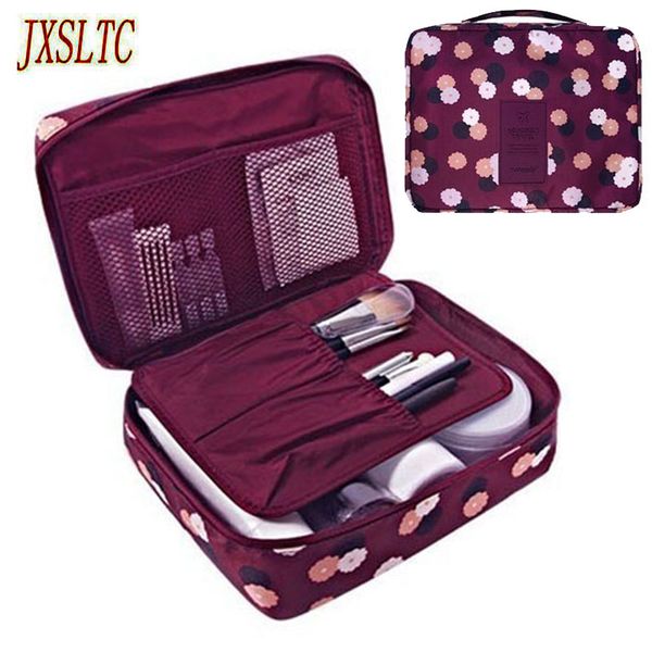 women cosmetic bag makeup bag case make up organizer toiletry storage neceser rushed floral nylon zipper new travel wash pouch
women cosmetic bag makeup bag case make up organizer toiletry storage neceser rushed floral nylon zipper new travel wash pouch