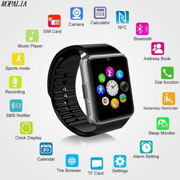 gt08 smart watch card bluetooth wear watch multi-language health monitoring sports wristband, Slivery;brown
gt08 smart watch card bluetooth wear watch multi-language health monitoring sports wristband, Slivery;brown
